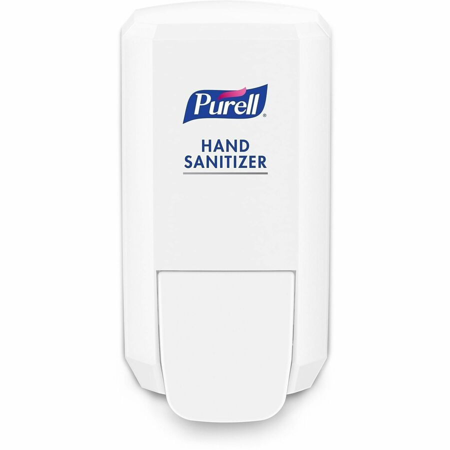 PURELL&reg, CS2 Hand Sanitizer Dispenser (4142-06) for CS2 Hand Sanitizer Refills - Manual - 1.06 quart Capacity - Durable, Wall Mountable, Compact, Push Button - White - 1 Each