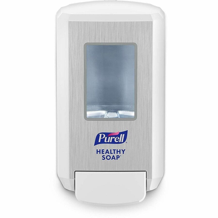 PURELL&reg, CS4 Soap Dispenser - Manual - 1.32 quart Capacity - Site Window, Wall Mountable, Durable - White - 1 Carton