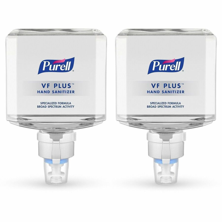 PURELL&reg, VF PLUS Hand Sanitizer Gel Refill - 1.27 quart - Pump Dispenser - Kill Germs, Bacteria Remover - Restaurant, Cruise Ship, Hand - Quick Drying, Fragrance-free, Hygienic, Dye-free - 2 / Carton