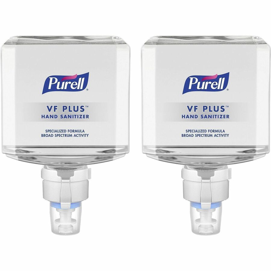 PURELL&reg, VF PLUS Hand Sanitizer Gel Refill - 1.27 quart - Kill Germs, Bacteria Remover - Restaurant, Cruise Ship, Hand - Quick Drying, Fragrance-free, Dye-free, Hygienic - 2 / Carton