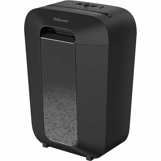 Fellowes Powershred LX70 11 Sheet Cross-Cut Shredder - Cross Cut - 11 Per Pass - for shredding Staples, Paper Clip, Credit Card, Junk Mail - 0.156" x 1.438" Shred Size - P-4 - 5 Minute Run Time - 30 Minute Cool Down Time - 4.80 gal Wastebin Capacity...