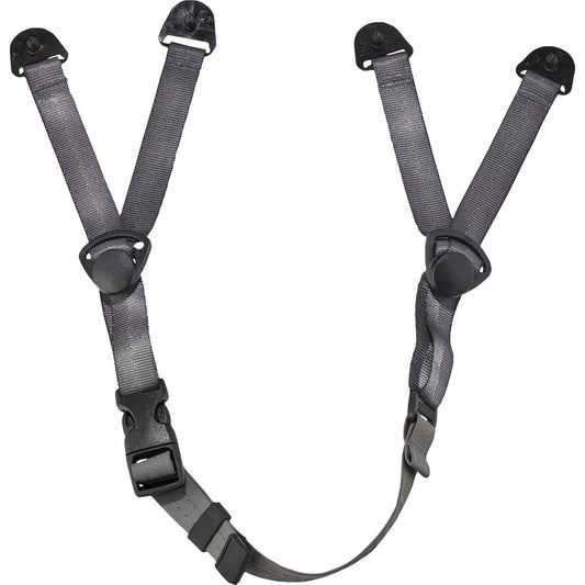 Ergodyne 8985 Hard Hat Chin Strap - Adjustable - Black - 1 Each