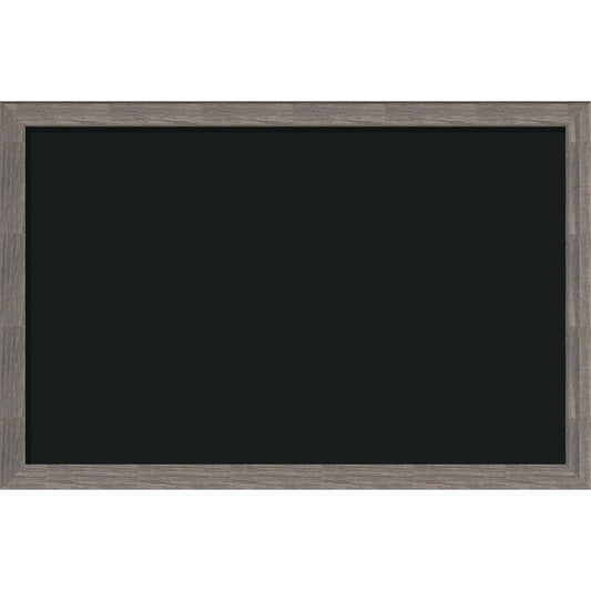 U Brands Magnetic Chalkboard - 36" (3 ft) Width x 24" (2 ft) Height - Decor Rustic Frame - Horizontal/Vertical - 1 Each