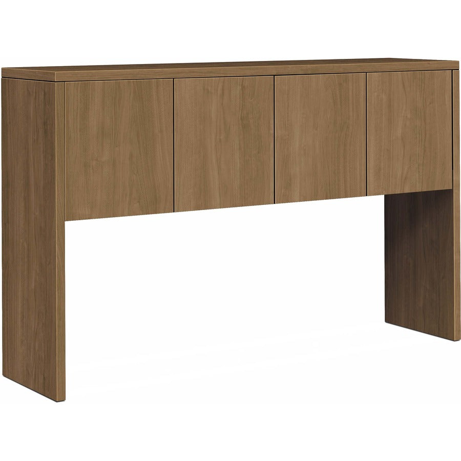 HON H105324 Hutch - 37.1" Height x 60" Width x 14.6" Depth - 4 Door(s) - Finish: Pinnacle, Laminate - Long Lasting, Hinged - For Workstation - 1 Each