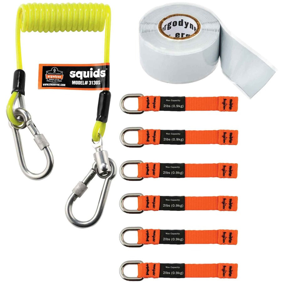 Ergodyne 3180 Tool Tethering Kit - 2lbs / 0.9kg - Multi - 1 Each