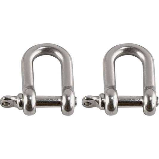 Ergodyne 3790 Tool Shackle (2-Pack) - 0.5" Height x 4.5" Width - Stainless - Stainless Steel - 2 / Pack