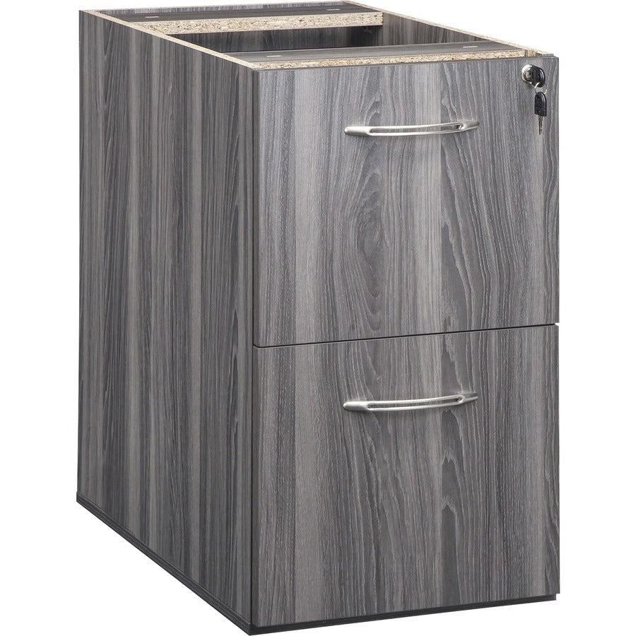 Safco Aberdeen Series Credenza Pedestal, File/File - Rectangle - 27.5" Height x 15.3" Width x 20" Depth Pedestal, 9.2" Height x 12" Width x 15.8" Depth Drawer, 1" Thickness Surface, 9.4" Height x 12" Width x 17.1" Depth Inside Drawer - Total Drawer(s):...