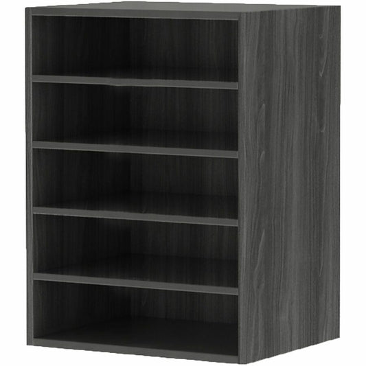 Safco Aberdeen Series Horizontal Paper Management - Rectangle - 3.5" Height x 14" Width x 11.3" Depth Compartment - 1 Each