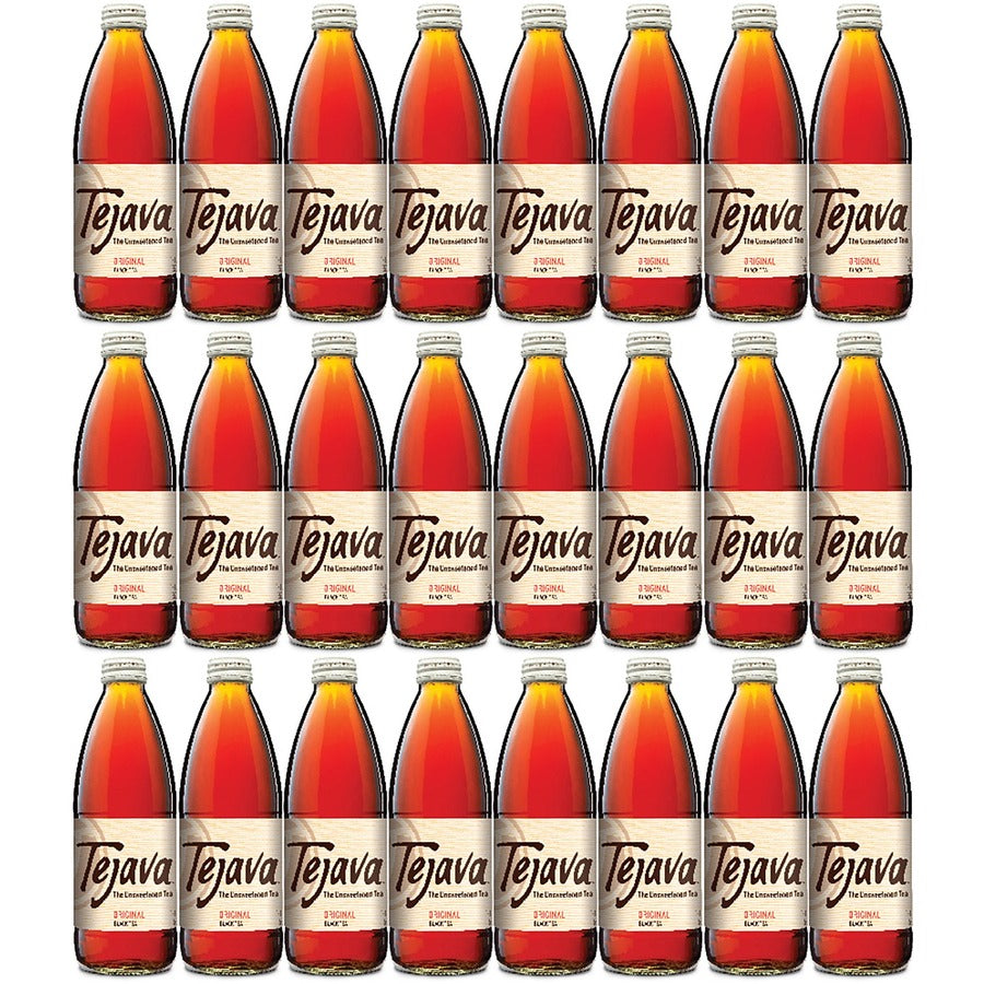 Tejava Original Black Tea Bottle - Black Tea - GMO Free - 24 / Carton