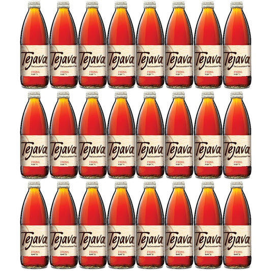 Tejava Original Black Tea Bottle - Black Tea - GMO Free - 24 / Carton