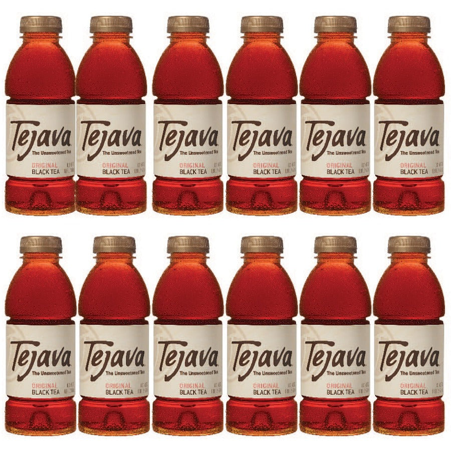 Tejava Original Black Tea Bottle - Black Tea - GMO Free - 102 / Pallet