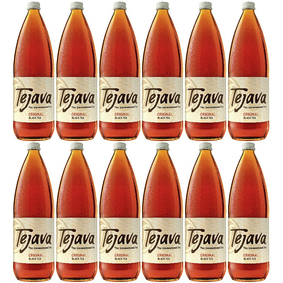 Tejava Original Black Tea Bottle - Black Tea - GMO Free - 52 / Pallet