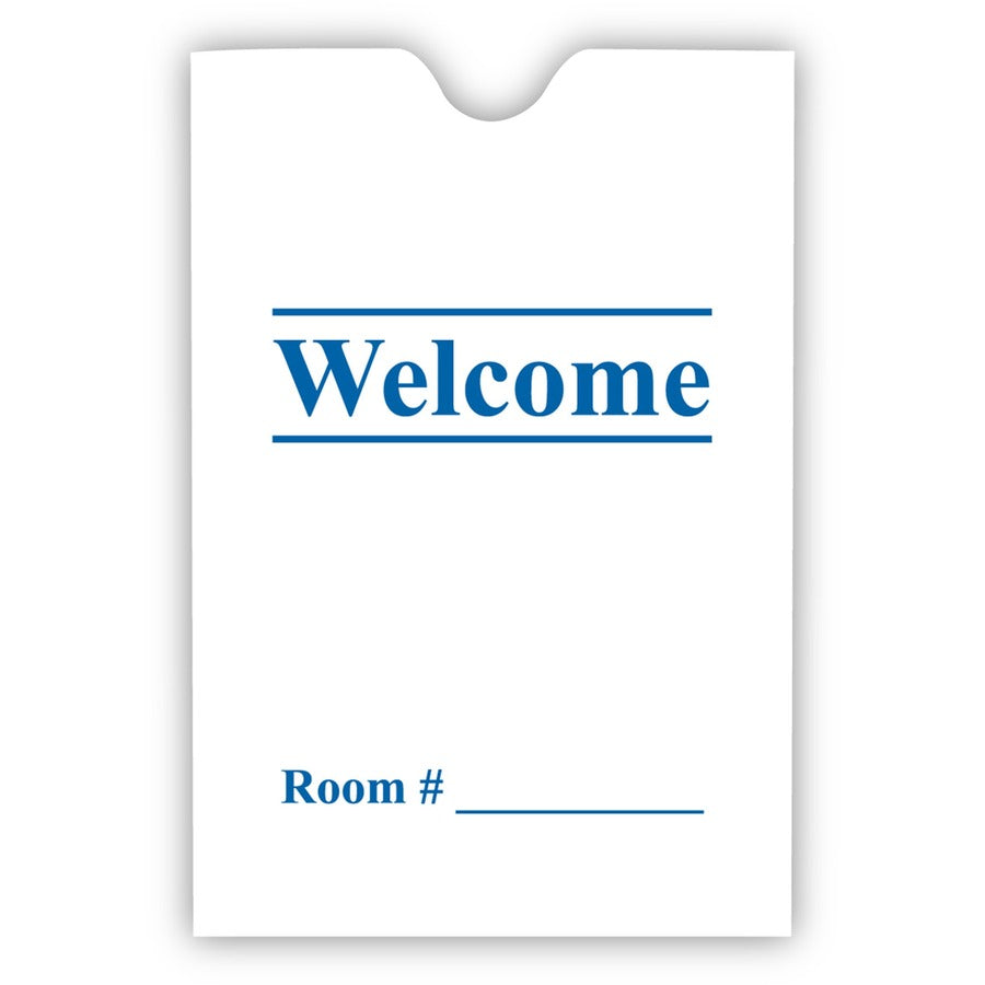 RDI Key Card - Printable - Magnetic Stripe Card - 3.40" - Red - 500 / Carton
