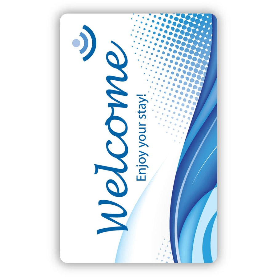 RDI RFID Key Card - Printable - RF Card - 3.40" - Red - Plastic, Polyvinyl Chloride (PVC) - 250 / Carton