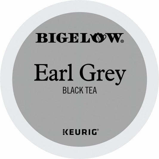 Bigelow, Earl Grey Black Tea K-Cup - Black Tea - Caffeinated - 24 / Box