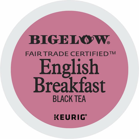 Bigelow, English Breakfast Black Tea K-Cup - Black Tea - Caffeinated - 24 / Box