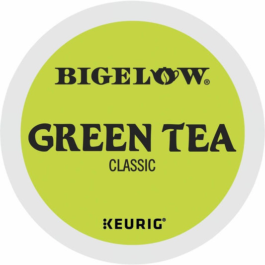 Bigelow, Classic Blend Green Tea K-Cup - Green Tea - Caffeinated - 24 / Box