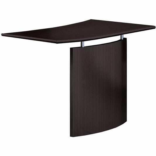 Safco Medina Mocha Laminate Office Unit - 29.5" Height x 48" Width x 24" Depth, 0" Thickness Table Top - Beveled Edge - 1 Each