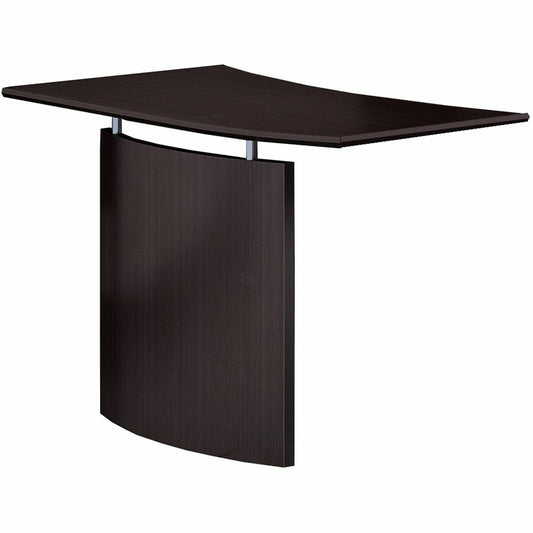 Safco Medina Mocha Laminate Office Unit - 29.5" Height x 48" Width x 24" Depth, 0" Thickness Table Top - Beveled Edge - Material: Medium Density Fiberboard (MDF), Laminate - Finish: Mocha - 1 Each