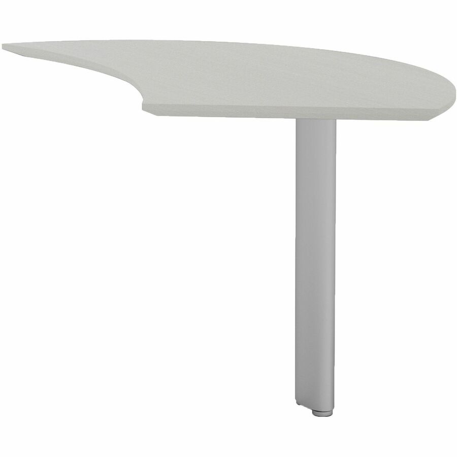 Safco Medina Textured Sea Salt Laminate Unit - 29.5" Height x 47" Width x 28" Depth, 0" Thickness Table Top - Beveled Edge - Material: Medium Density Fiberboard (MDF), Laminate - Finish: Textured Sea Salt - 1 Each