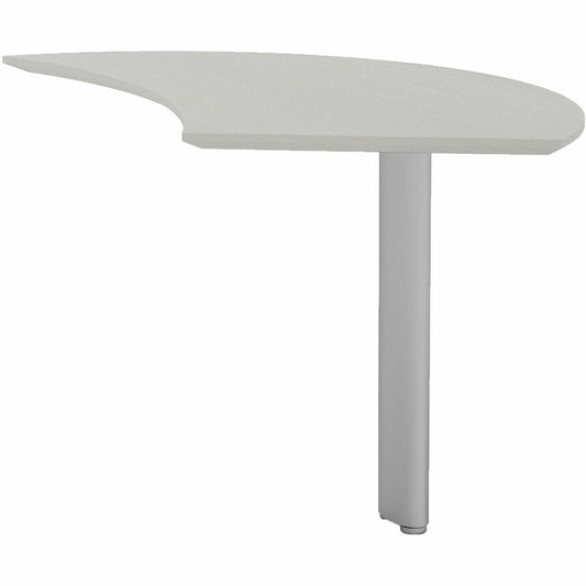 Safco Medina Textured Sea Salt Laminate Unit - 29.5" Height x 47" Width x 28" Depth, 0" Thickness Table Top - Beveled Edge - Material: Medium Density Fiberboard (MDF), Laminate - Finish: Textured Sea Salt - 1 Each