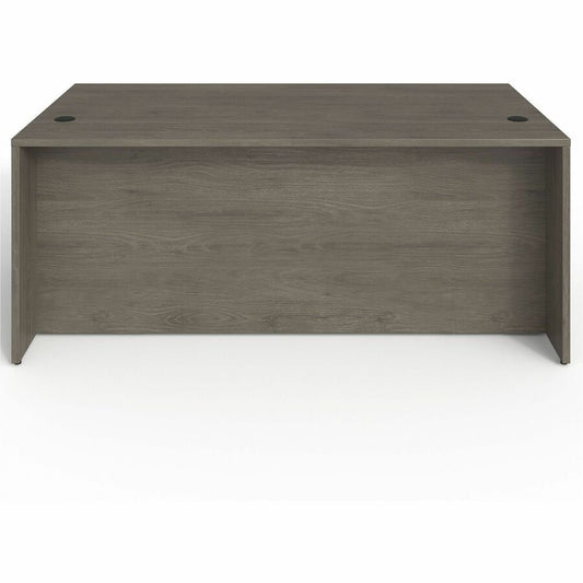 Lorell Prominence 2.0 Double-Pedestal Desk - Rectangle - 29" Height x 72" Width x 36" Depth, 1" Thickness Top - Total Drawer(s): 5 - Double Pedestal on Left/Right Side - Band Edge - Material: Particleboard - Finish: Thermofused Melamine (TFM) - Durable...