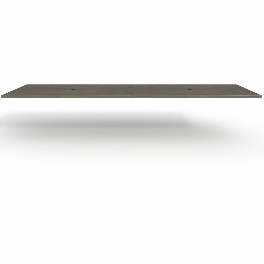 Lorell Prominence 2.0 Rectangular Conference Tabletop - Rectangle - 72" Width x 48" Depth, x 1.5" Thickness Top - Material: Particleboard - Finish: Gray Elm - Laminated, Durable, Mar Resistant, Burn Resistant, Impact Resistant, Sturdy, Edge Banding, Gr...