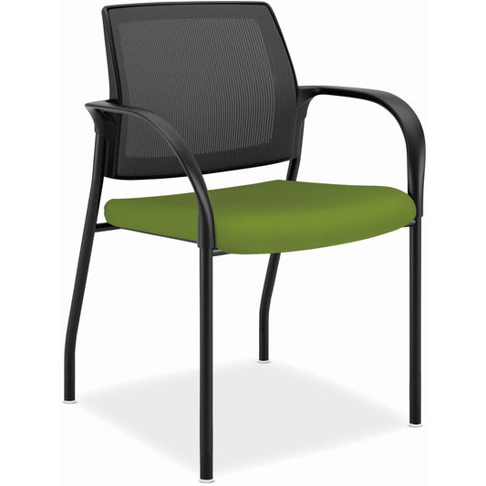 HON Ignition Chair - Pear Seat Color - Fabric Seat Material - Black Back Color - Mesh Back Material - Black Frame Color - Steel Frame Material - Pear - Armrest - 1 Each