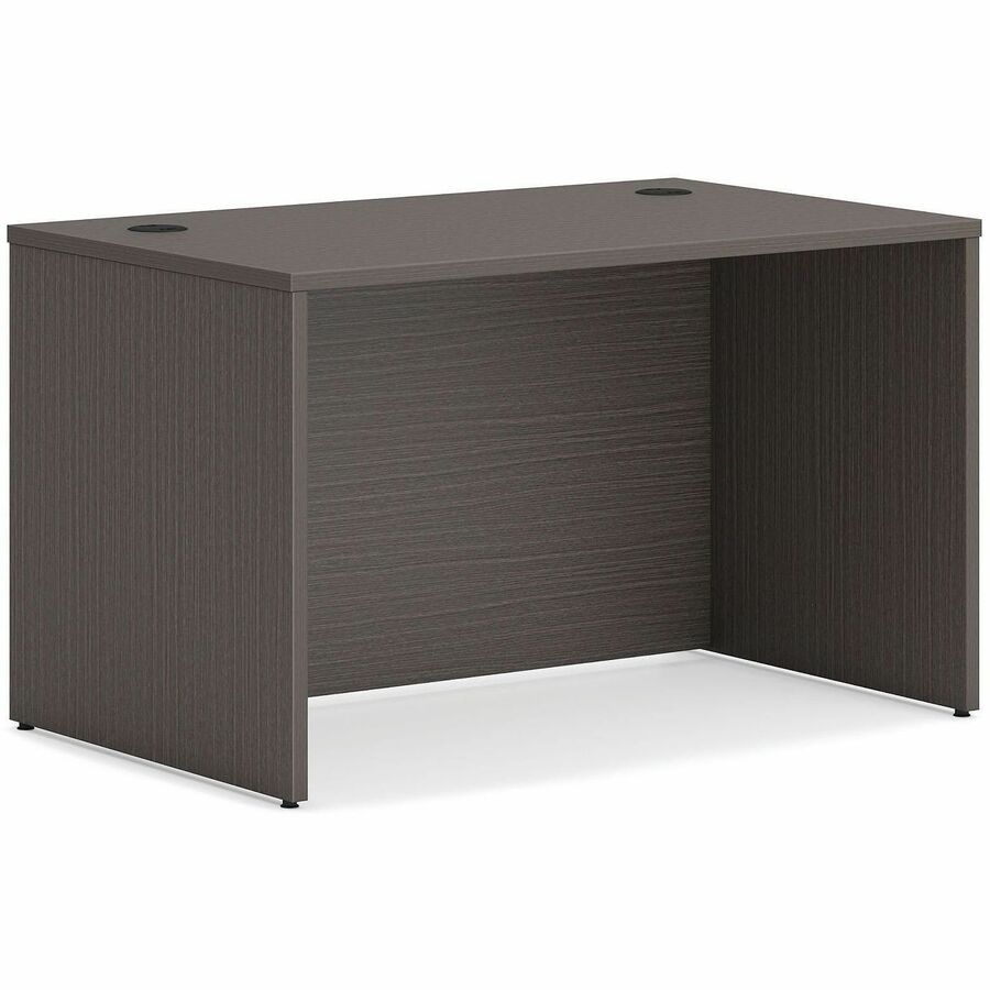 HON Mod HLPLDS4830 Desk Shell - 29" Height x 48" Width x 30" Depth - Finish: Slate Teak - Scratch Resistant, Spill Resistant, Stain Resistant, Durable - For Workstation - 1 Each