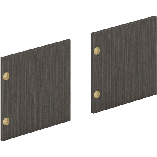 HON Mod HLPLDR60LM Door - x 60" Width - Finish: Slate Teak - 1 Set
