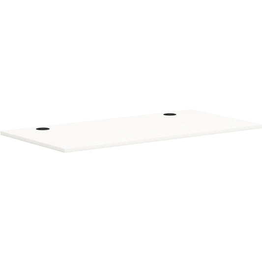 HON Mod HLPLRW6030 Work Surface - Rectangle - x 60" Width x 30" Depth - Finish: Simply White - 1 Each