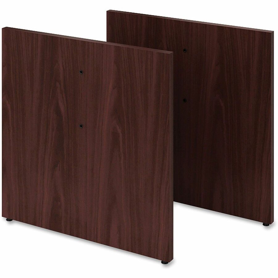 HON Preside HTLPB Conference Table Base - Finish: Mahogany - Glide, Warp Resistant - For Office, Workstation, Desk, Meeting Room, Boardroom - 1 Each