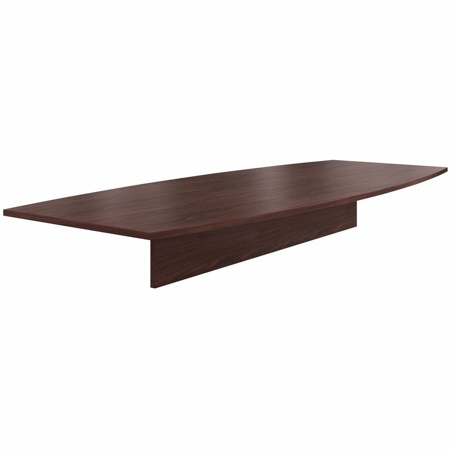 HON Preside HTLB12048P Conference Table Top - Boat - x 10 ft Width x 48" Depth - Flat Edge - Finish: Mahogany - 1 Each