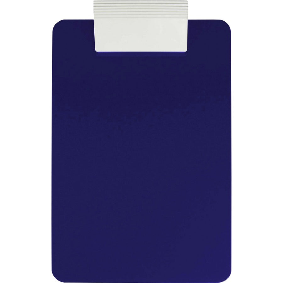 Saunders Antimicrobial Clipboard - 8 1/2" x 11" Sheet Size - Blue - 1 Each