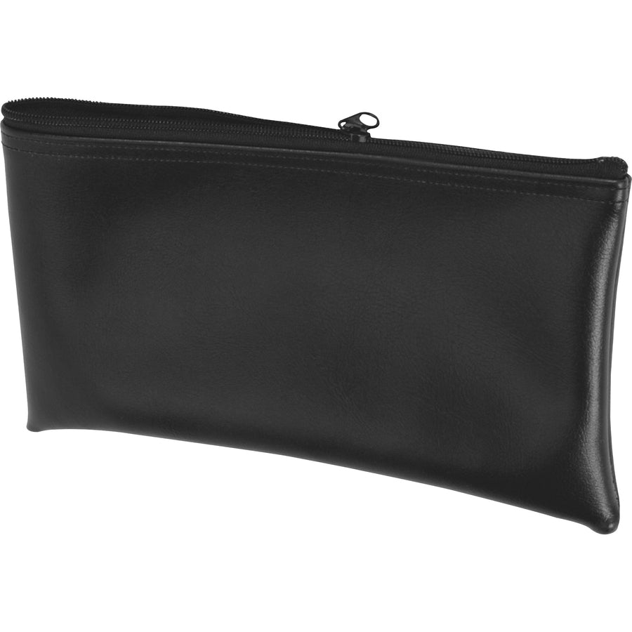 ControlTek Carrying Case Paper, Check, Check, Brochure, Coupon - Black - Tear Resistant, Drop Resistant, Spill Resistant - Vinyl Body - 11" Width x 6" Depth - 1 Each