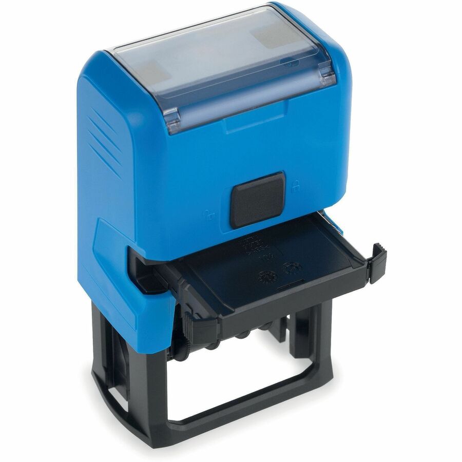 Trodat Do-it-Yourself Date Stamp - Date Stamp - 2 Characters/Line - 1" Impression Width x 1.63" Impression Length - 10000 Impression(s) - Assorted - 1 Each