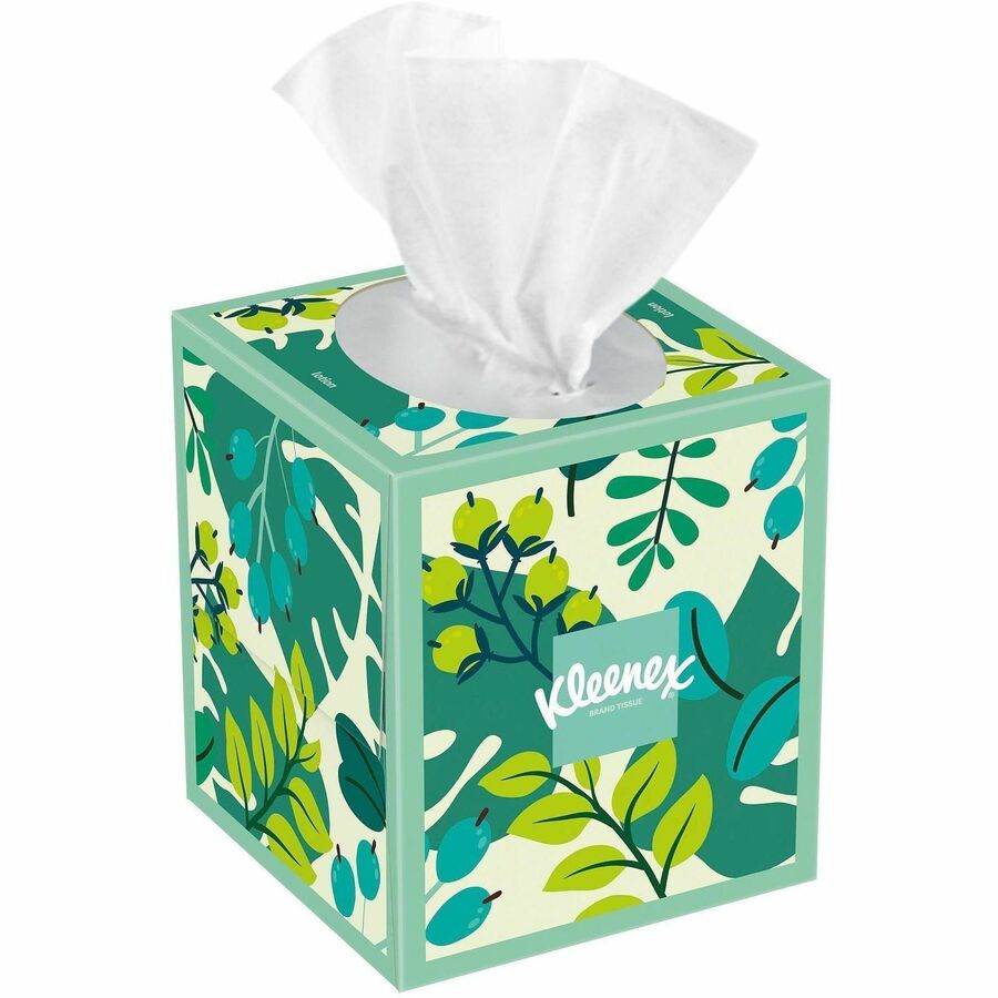 Kleenex Soothing Lotion Tissues - 3 Ply - WhiteBox - 60/Box - 1 Each
