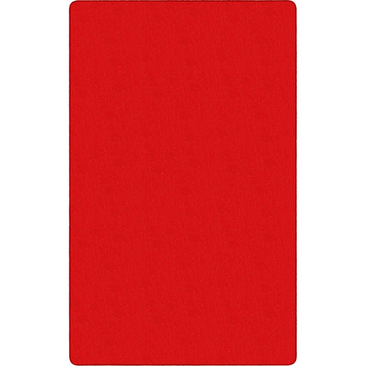 Flagship Carpets Americolors Solid Color Rug - Floor Rug - Traditional - 15 ft Length x 12 ft Width - Rectangle - Rowdy Red - Nylon, Yarn