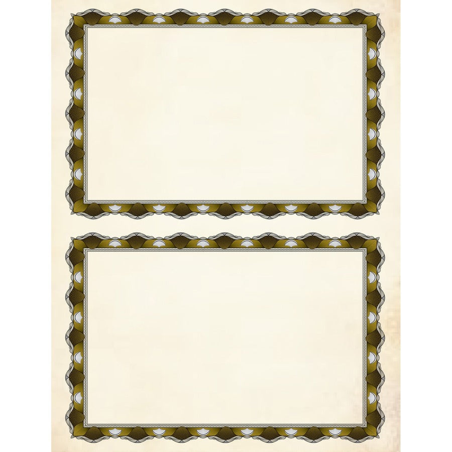 Geographics Certificate Holder - 15 Sheets Capacity - Assorted - 30 / Pack