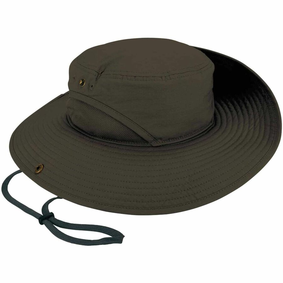 Ergodyne 8936 Lightweight Ranger Hats - Large (L)/Extra Large (XL) Size - Polyester - Olive