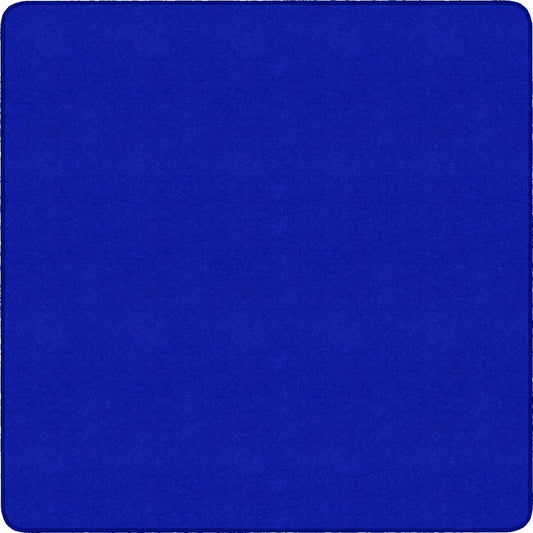 Flagship Carpets Ameristrong Solid Color Rug - Floor Rug - Traditional - 72" Length x 72" Width - Square - Royal Blue - Nylon