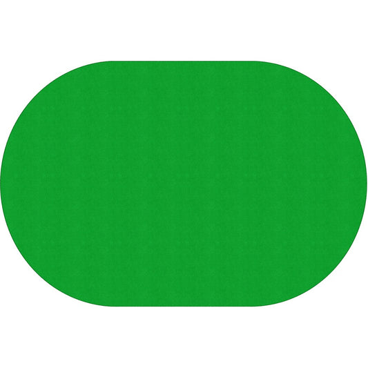 Flagship Carpets Americolors Solid Color Rug - Floor Rug - Traditional - 18 ft Length x 12 ft Width - Rectangle - Lime Green - Nylon, Yarn