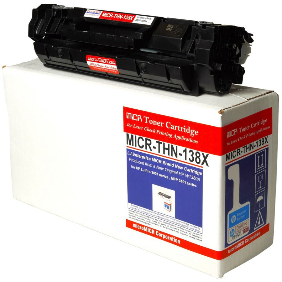 microMICR MICR High Yield Laser Toner Cartridge 138A, 138X (W1480A) - Black - 1 Each - 4000 Pages
