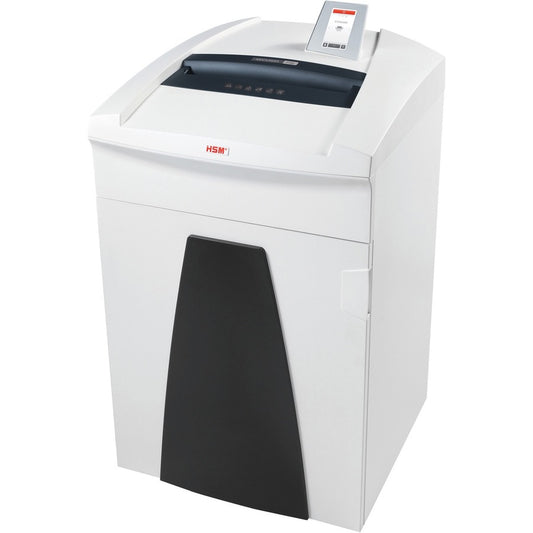 HSM Securio P36 L4 Micro Cut Shredder - Continuous Shredder - Micro Cut - 20 Per Pass - for shredding Staples, Paper Clip, Credit Card - 38.30 gal Wastebin Capacity - White - TAA Compliant
