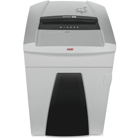 HSM Securio P36 L6 OMDD Shredder - Continuous Shredder - Cross Cut - 14 Per Pass - for shredding Paper - P-7 - White, Black