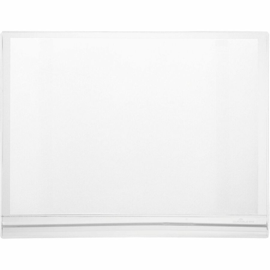 DURABLE Water Resistant Pockets, Letter, Magnetic - 5 PK - 9.72" Holding Width x 12.80" Holding Height - Water Resistant, Dirt Resistant, Humidity Resistant, Scratch Resistant, Peeling Resistant, Fade Resistant, Anti-reflective, Anti-glare, Heat Resist...