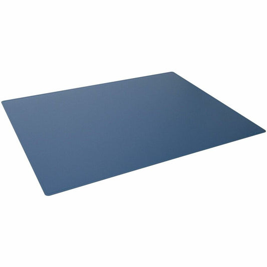 DURABLE Desk Mat 650x500 mm with Contoured Edges PP - Office - 19.69" Length x 25.59" Width - Rectangular - Polypropylene, Plastic - Navy Blue - 1 Each