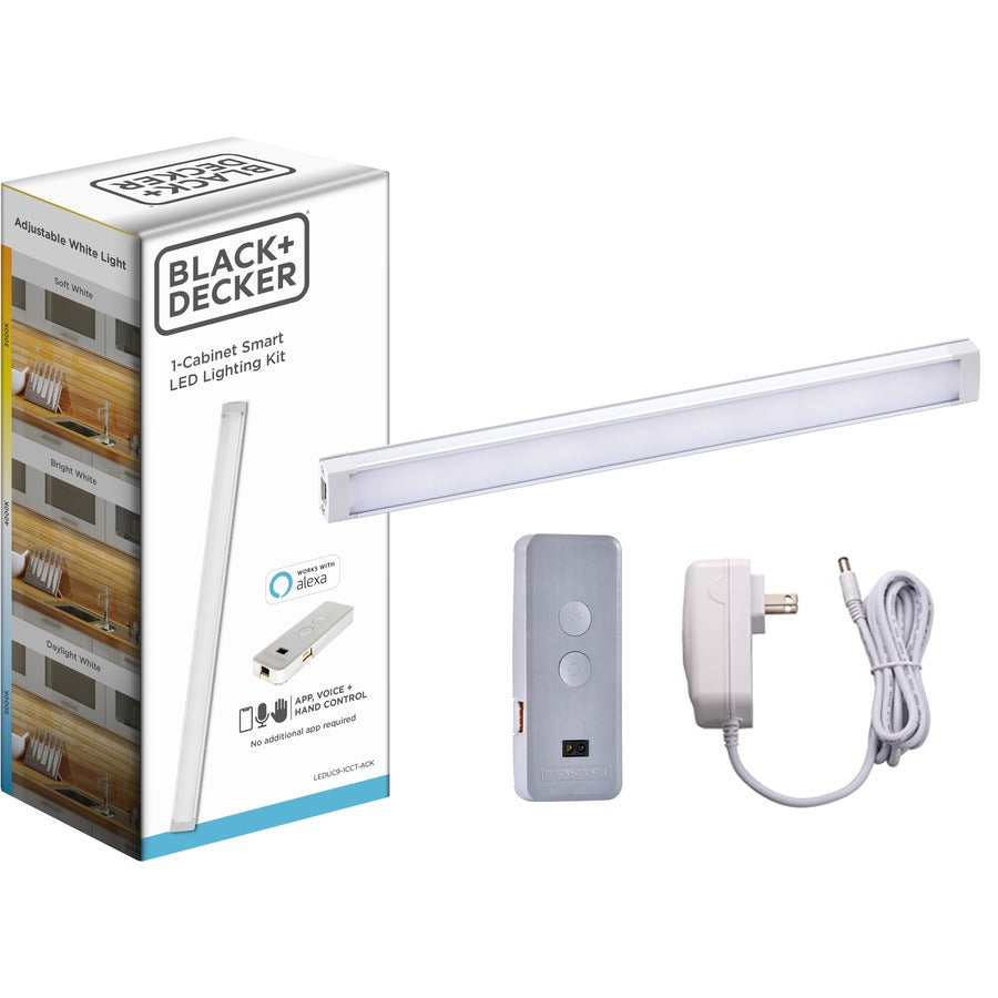 BLACK+DECKER Smart Under Cabinet Lighting Kit - Silver - 1 Each