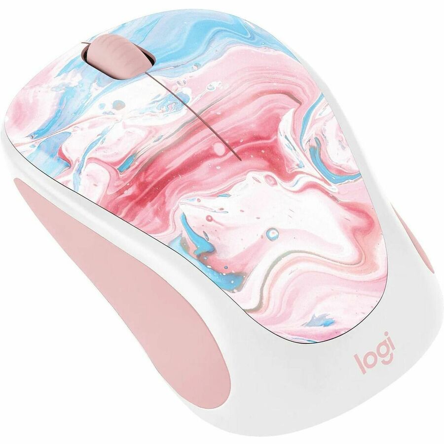 Logitech Design Collection Limited Edition Wireless Mouse - Optical - Wireless - Radio Frequency - USB - 1000 dpi - Scroll Wheel - 3 Button(s) - Small Hand/Palm Size - Right-handed - 1 Each