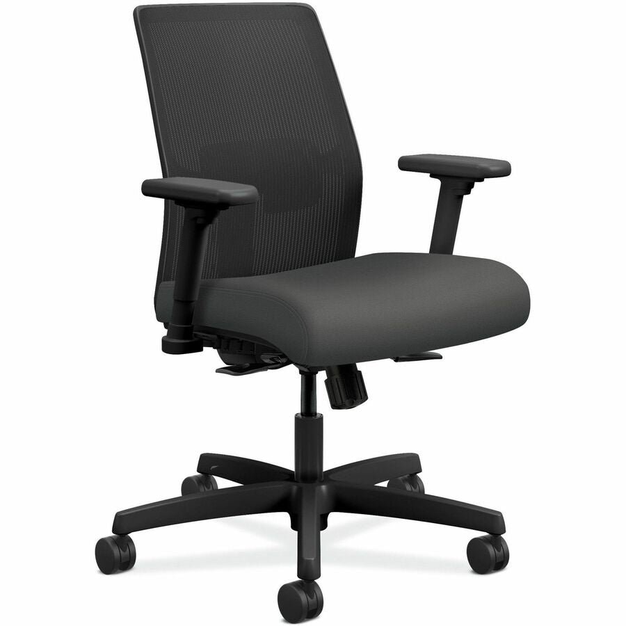HON - Iron Ore Seat Color - Fabric Seat Material - Mesh Back Material - Black Frame Color - 5-star Base - 1 Each